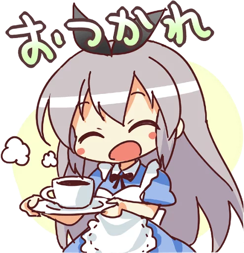 😄 Стикер «CUTE GIRL Alice» для Telegram