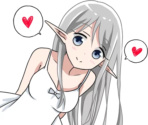 🙂 Стикер «Elf who wants to get caught» для Telegram
