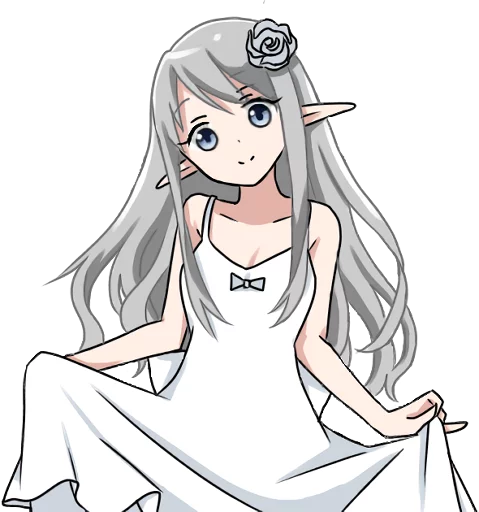 👗 Стикер «Elf who wants to get caught» для Telegram