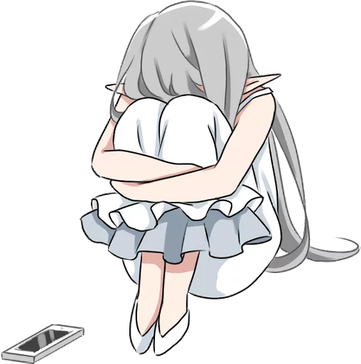 😔 Стикер «Elf who wants to get caught» для Telegram