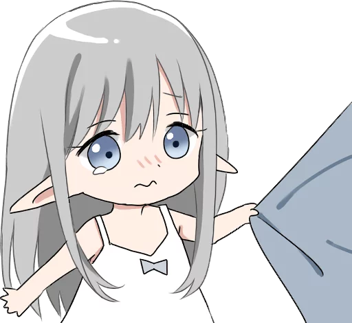 😢 Стикер «Elf who wants to get caught» для Telegram