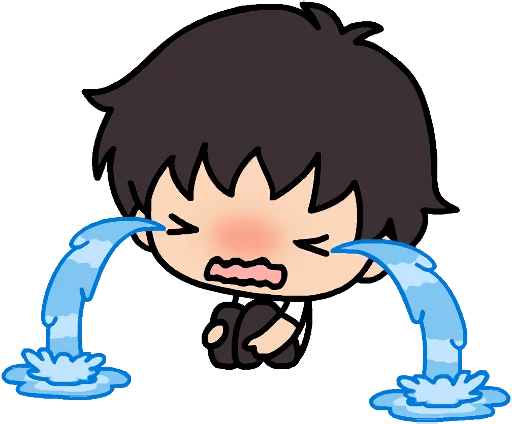 😭 Стикер «EVA micro macro» для Telegram