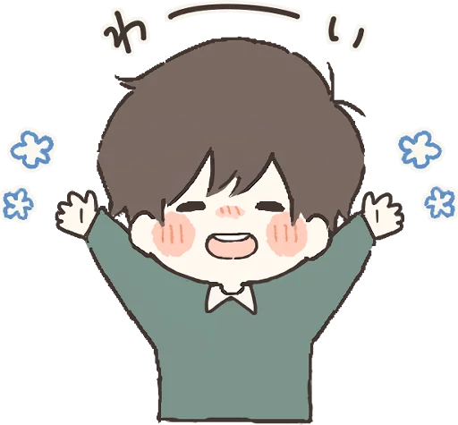 😆 Стикер «Everyday with you» для Telegram