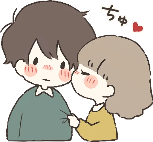 😘 Стикер «Everyday with you» для Telegram