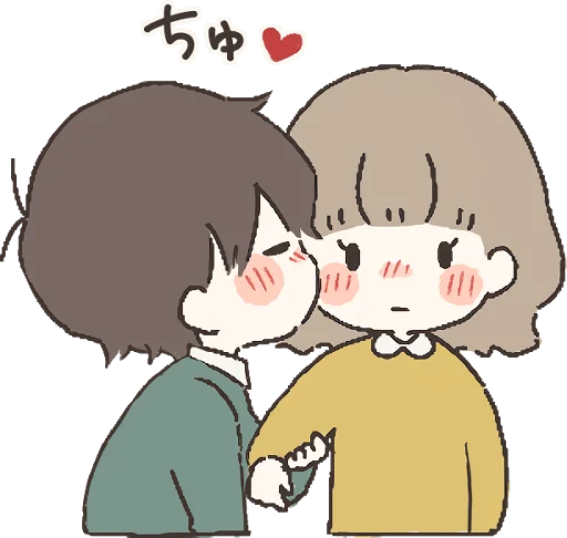 😘 Стикер «Everyday with you» для Telegram