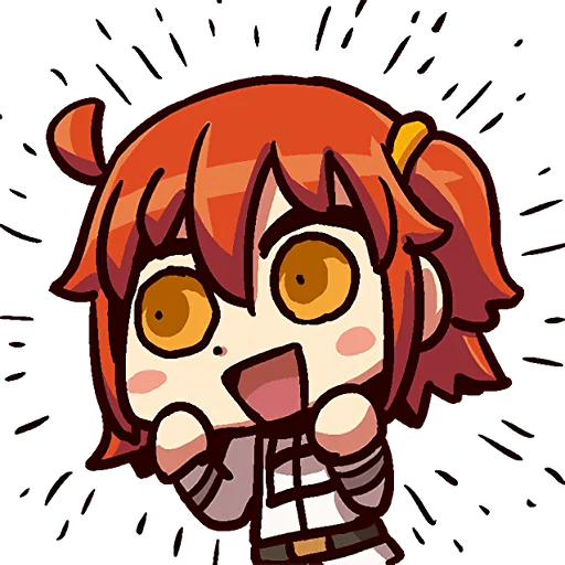 🙌 Стикер «Fate/Grand Order SD» для Telegram
