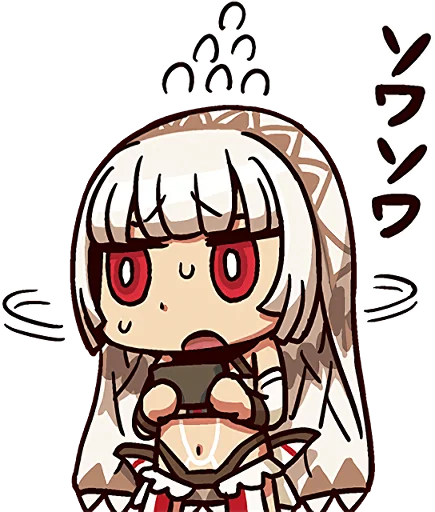 😰 Стикер «Fate/Grand Order SD» для Telegram