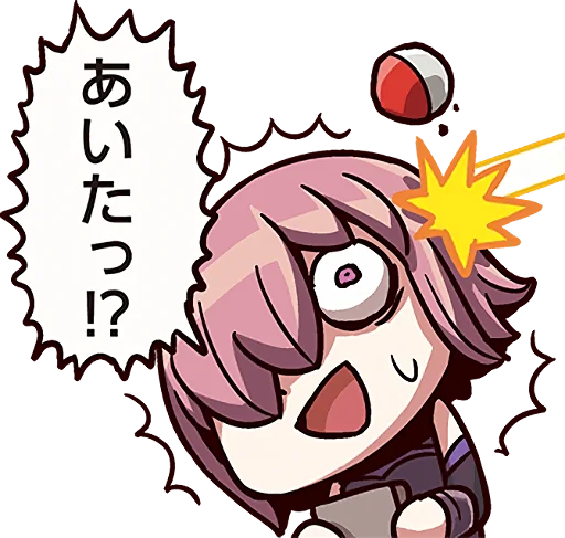 💥 Стикер «Fate/Grand Order SD» для Telegram