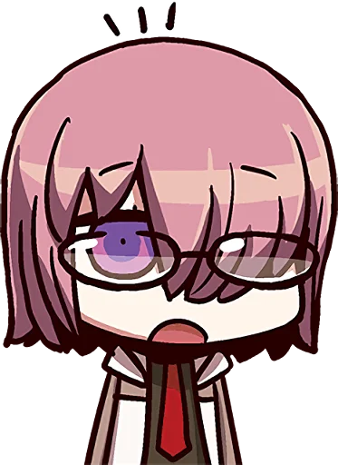😨 Стикер «Fate/Grand Order SD» для Telegram