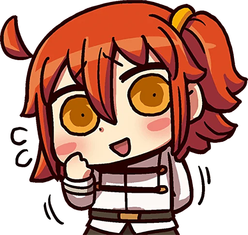 😳 Стикер «Fate/Grand Order SD» для Telegram