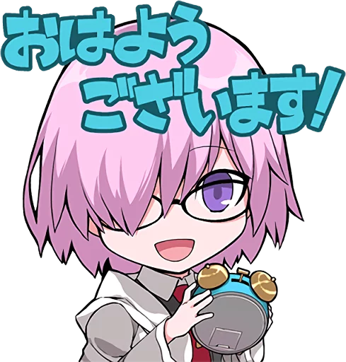 Стикерпак Fate/Grand Order SD для Telegram