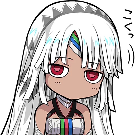 😶 Стикер «Fate/Grand Order SD» для Telegram