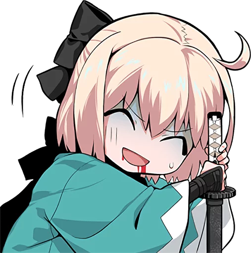 😵 Стикер «Fate/Grand Order SD» для Telegram
