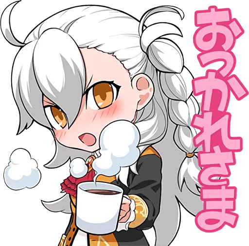 ☕ Стикер «Fate/Grand Order SD» для Telegram