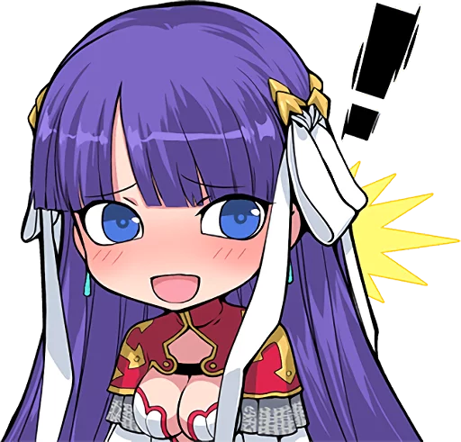 😳 Стикер «Fate/Grand Order SD» для Telegram