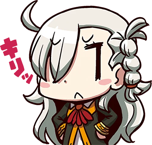 😡 Стикер «Fate/Grand Order SD» для Telegram