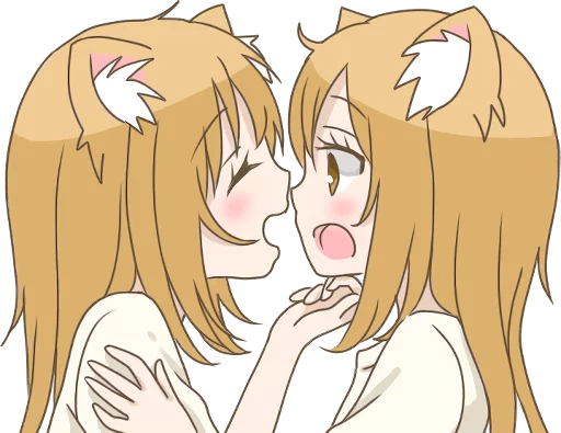 Стикерпак Girls Love Story для Telegram