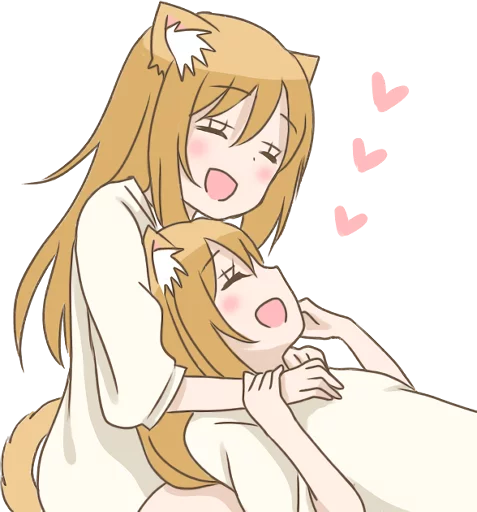💕 Стикер «Girls Love Story» для Telegram