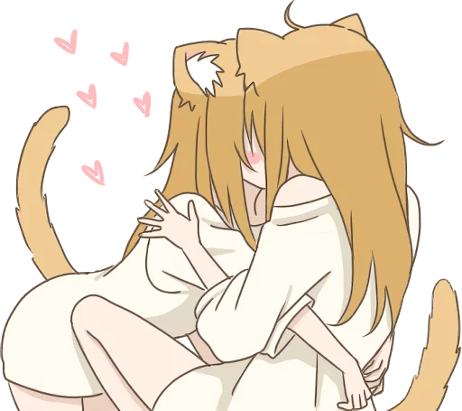 💕 Стикер «Girls Love Story» для Telegram