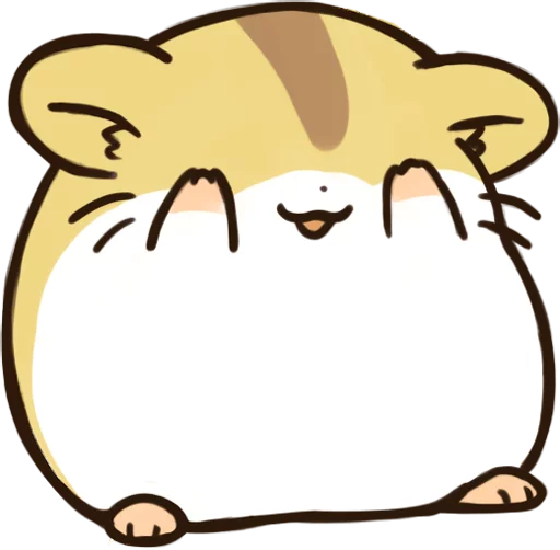 🙈 Стикер «hamstamp» для Telegram