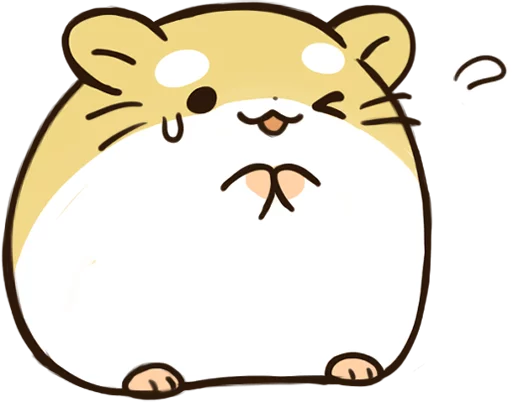 😅 Стикер «hamstamp» для Telegram
