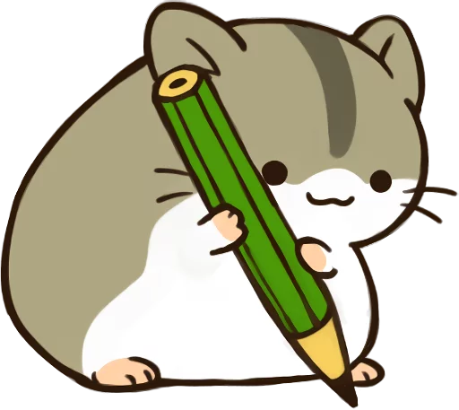 ✏️ Стикер «hamstamp» для Telegram