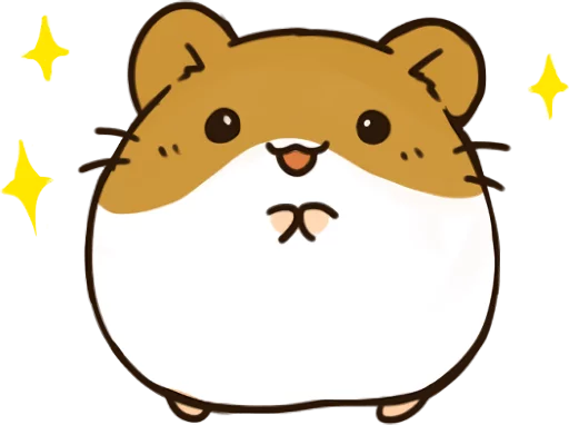 🤩 Стикер «hamstamp» для Telegram