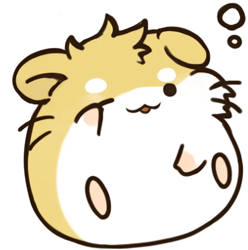 😪 Стикер «hamstamp» для Telegram