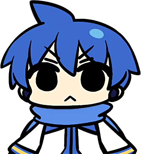😠 Стикер «Hatsune Miku and the Piapro Family» для Telegram