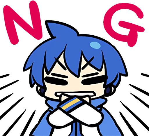😖 Стикер «Hatsune Miku and the Piapro Family» для Telegram