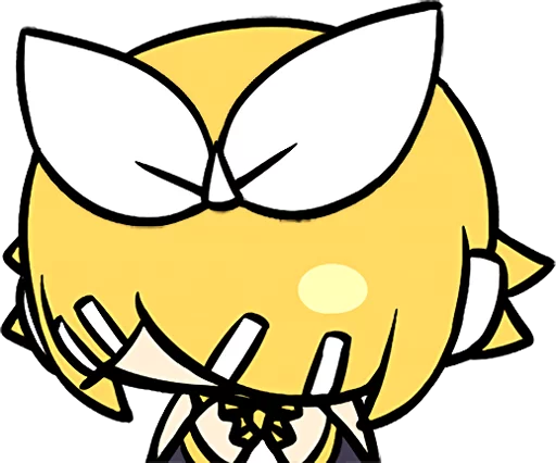 👇 Стикер «Hatsune Miku and the Piapro Family» для Telegram