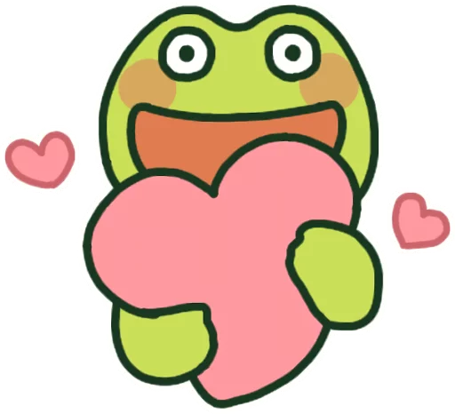 😍 Стикер «Kerokero Bros. Mild» для Telegram