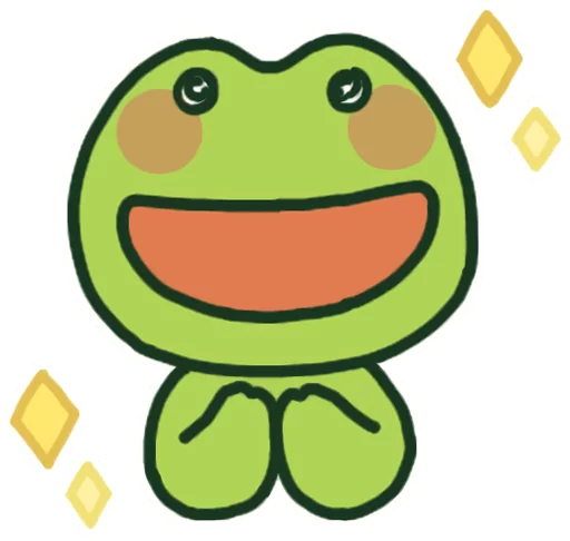🤩 Стикер «Kerokero Bros. Mild» для Telegram