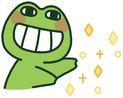 😁 Стикер «Kerokero Bros. Mild» для Telegram