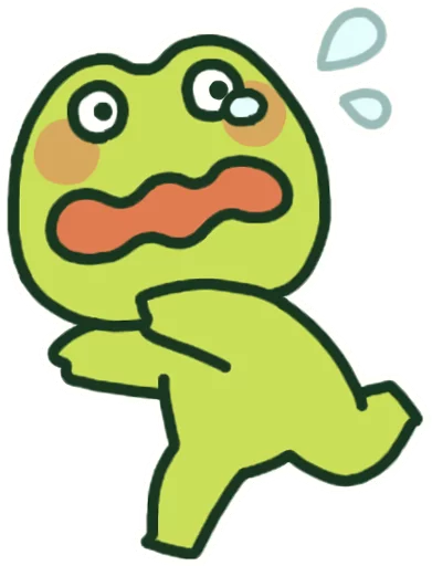 😢 Стикер «Kerokero Bros. Mild» для Telegram