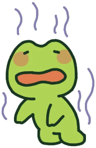 😞 Стикер «Kerokero Bros. Mild» для Telegram