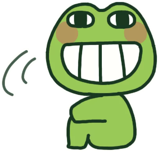 😁 Стикер «Kerokero Bros. Mild» для Telegram