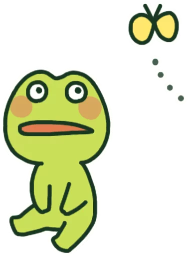 😦 Стикер «Kerokero Bros. Mild» для Telegram