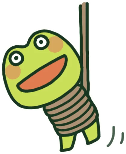 💀 Стикер «Kerokero Bros. Mild» для Telegram