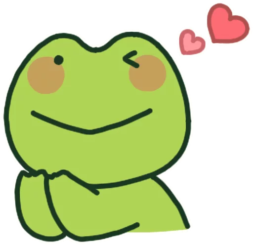 😘 Стикер «Kerokero Bros. Mild» для Telegram