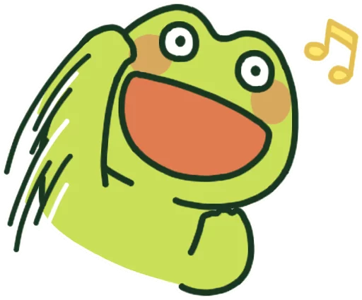 ✊ Стикер «Kerokero Bros. Mild» для Telegram