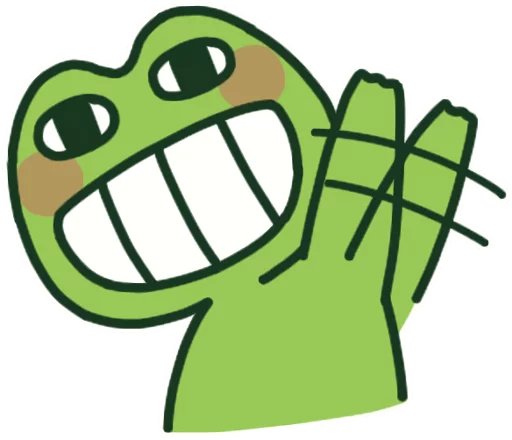 👋 Стикер «Kerokero Bros. Mild» для Telegram