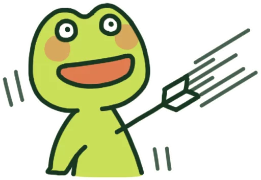 💘 Стикер «Kerokero Bros. Mild» для Telegram