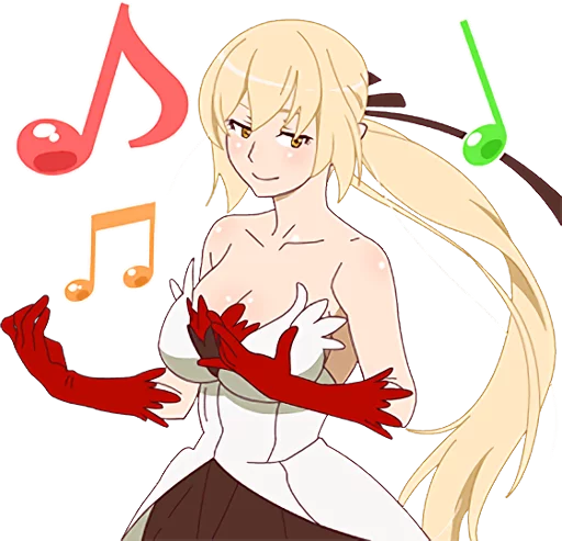 🙂 Стикер «KIZUMONOGATARI» для Telegram
