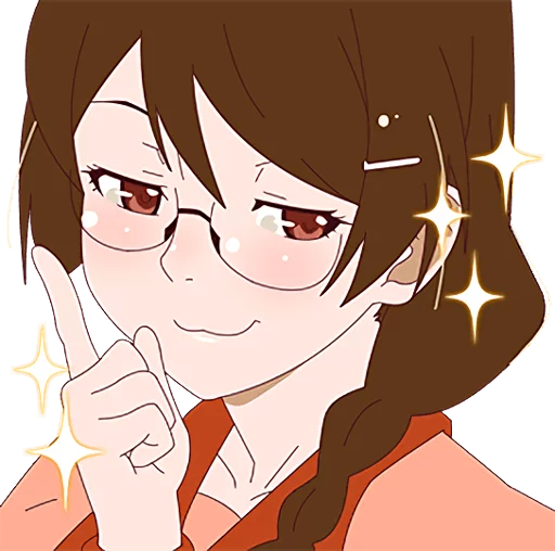 😉 Стикер «KIZUMONOGATARI» для Telegram