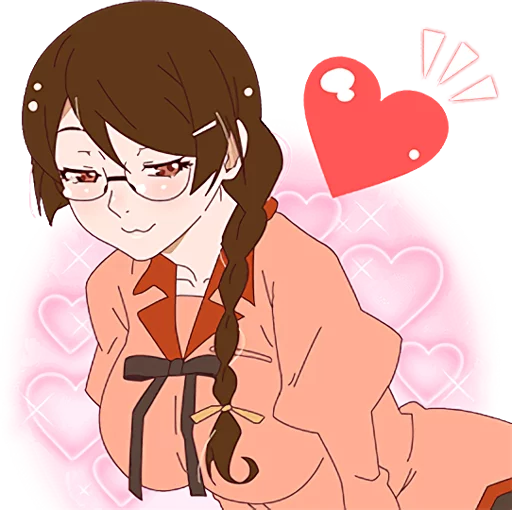 ❤ Стикер «KIZUMONOGATARI» для Telegram