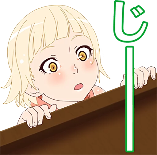 😳 Стикер «KIZUMONOGATARI» для Telegram