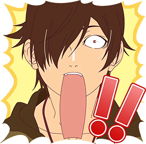 ‼ Стикер «KIZUMONOGATARI» для Telegram