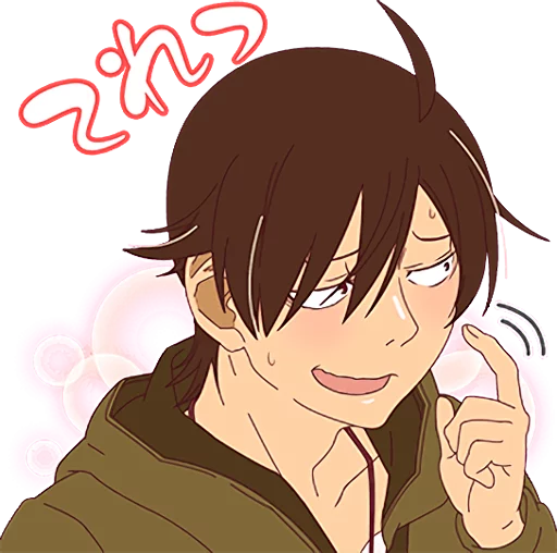 😶 Стикер «KIZUMONOGATARI» для Telegram