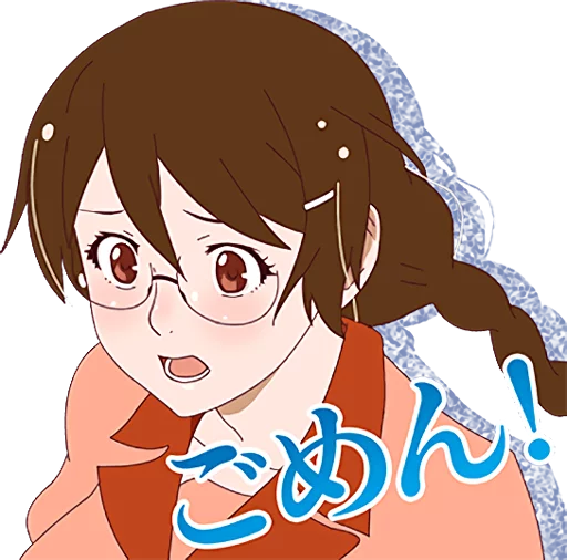 😞 Стикер «KIZUMONOGATARI» для Telegram